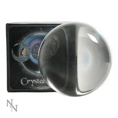 Figurine witchcraft divination crystal ball